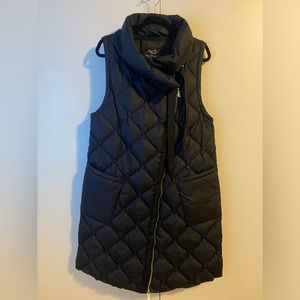 Pippa & Peach Quilted Puffer Long Vest - BRAND NEW